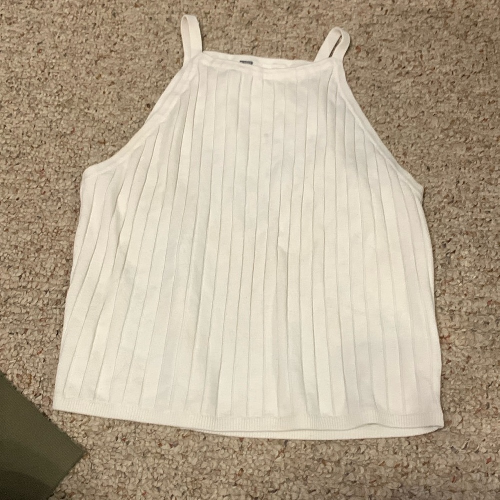 High neck tank top